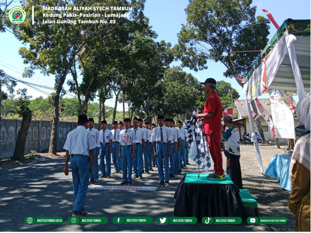 Lomba Baris-Berbaris Kecamatan Pasirian Tahun 2024