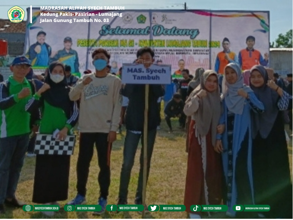 MA Syech Tambuh Ikut Berpartisipasi dalam Porseni Tingkat Kabupaten Lumajang 2024