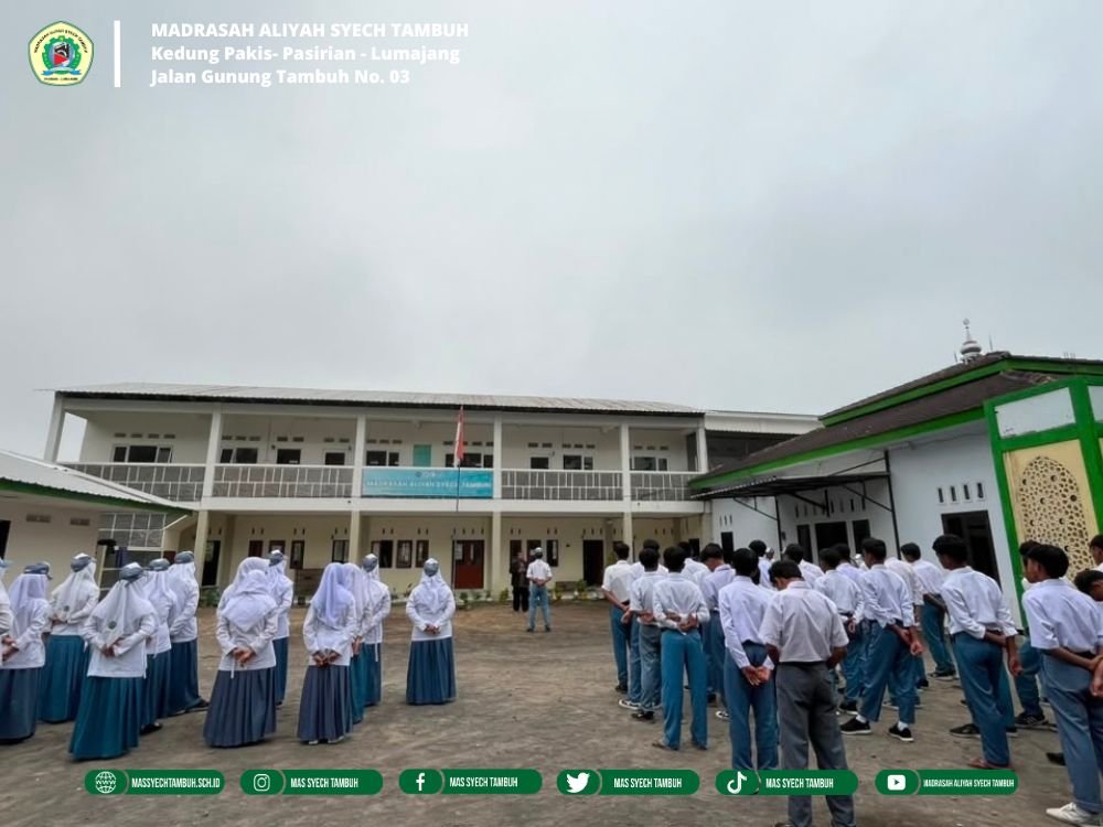 Semarak HUT RI ke-81, MAS Syech Tambuh Gelar Upacara di Madrasah, Hadiri Upacara Lapangan, dan Tamasya