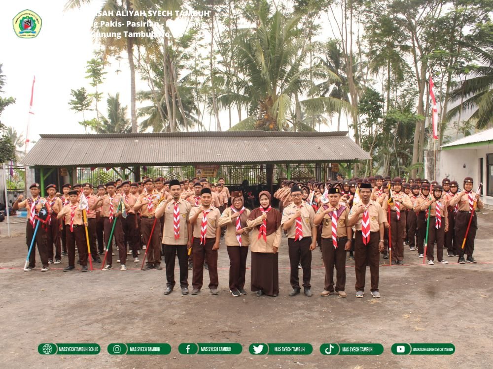 MAS Syech Tambuh Jadi Tuan Rumah LT II Kecamatan Pasirian, 11 Regu Pramuka Berebut Tiket ke LT III