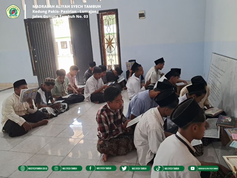 Jumat Manis Penuh Berkah, MAS Syech Tambuh Galakkan Program 1 Siswa 1 Juz melalui Program GSL